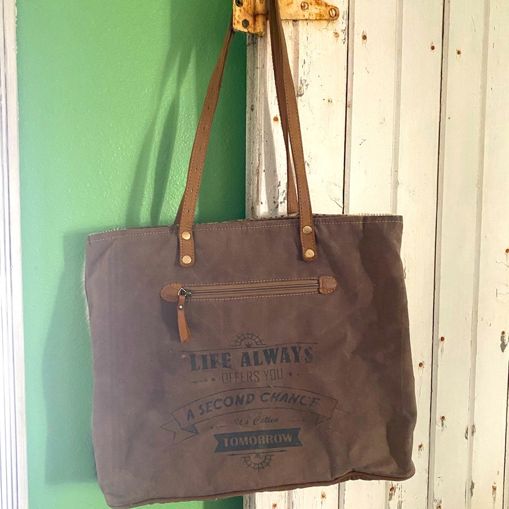 Myra Bag-Cotton Rug Tote, Used
